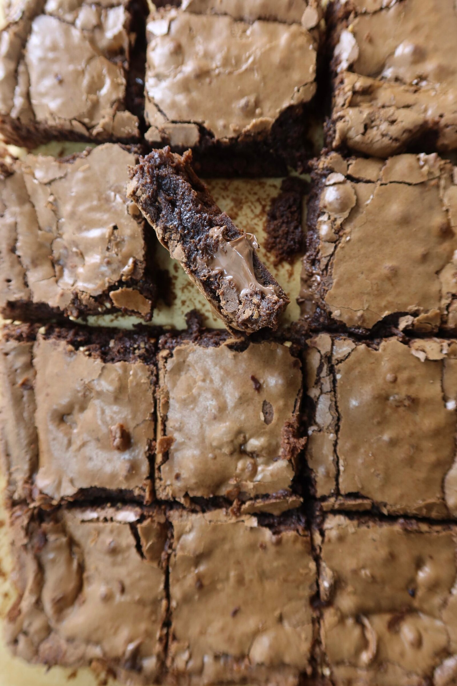 Brownies de nutella y ferrero