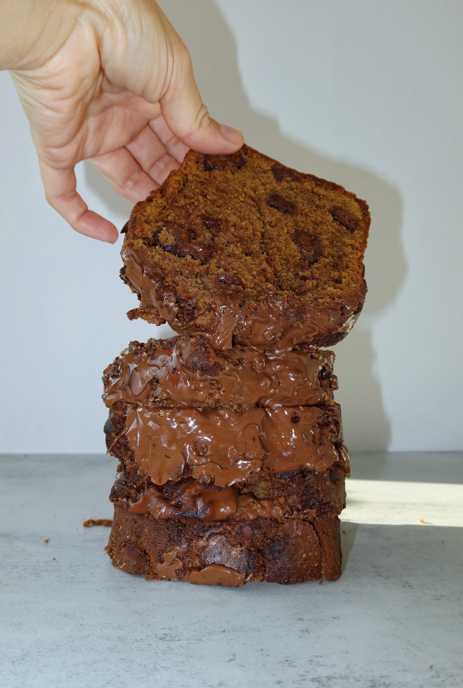 Chocolate chip Pumpkin cake